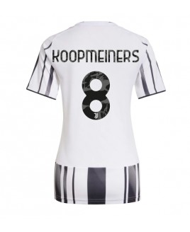 Günstige Juventus Teun Koopmeiners #8 Heimtrikot Damen 2025-26 Kurzarm